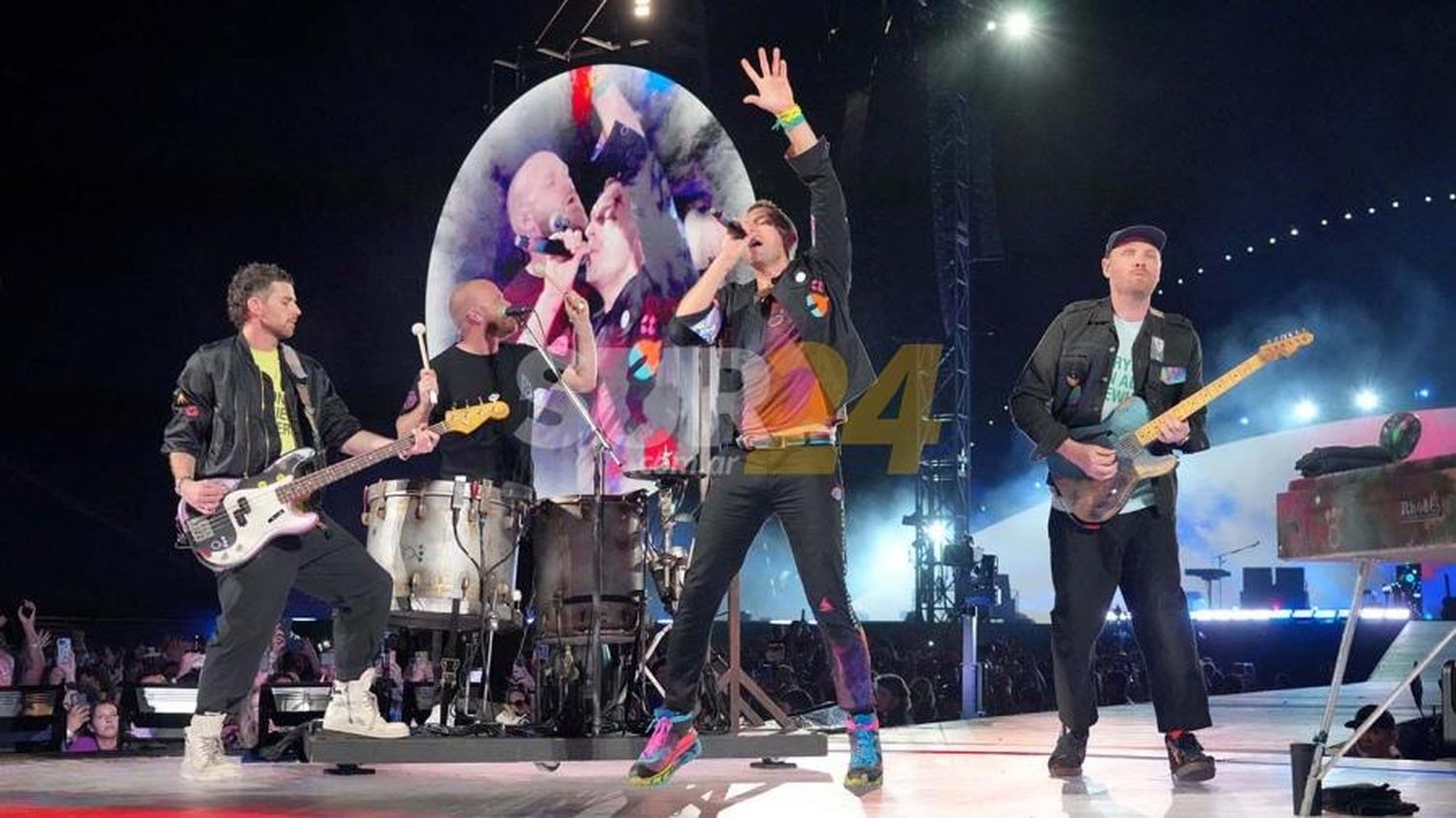 Coldplay alcanzó el récord de Roger Waters al sumar su noveno River