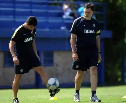 Otra mala para Boca: se desgarró Juan Sánchez Miño