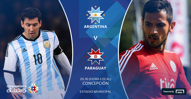 Argentina busca la final de la Copa América con Messi, Agüero y Di María en el ataque