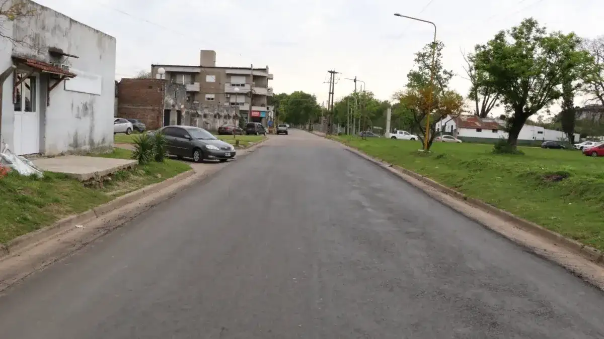 Finalizó el bacheo y asfaltado en calle Güemes, en la zona sur de la ciudad