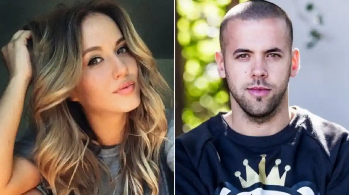Flor Vigna y Mati Napp, a los besos en la calle