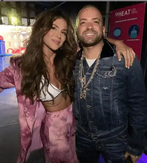 Con Greeicy, Nacho lanzó uno de sus últimos temas de 2020. Foto: Instagram