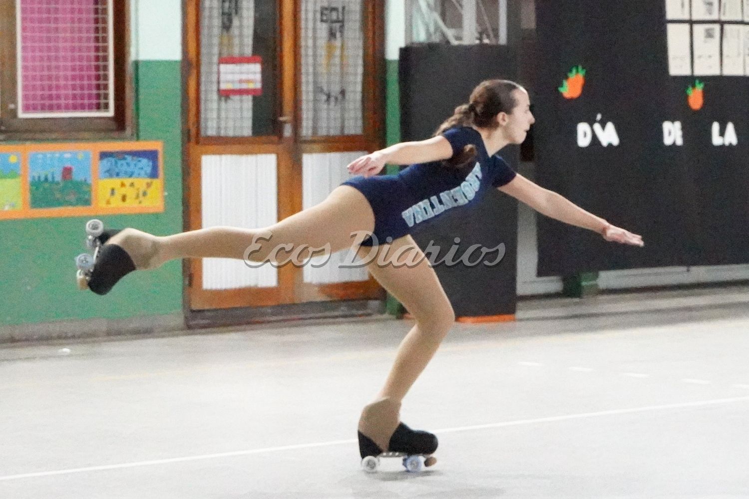 Plena performance. De Sophie, durante un entrenamiento