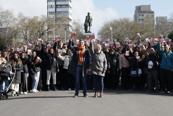 Azcoitía cerró su campaña y aseguró que “Mar del Plata va a dar un mensaje en las urnas”