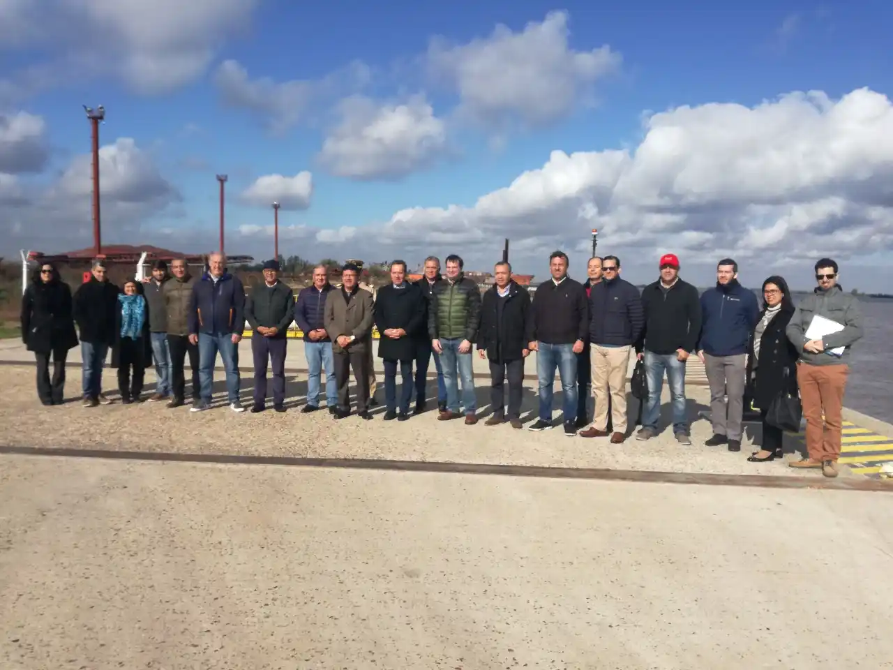 Analizan la potencial instalación de la Zona Franca del Paraguay en el Puerto Ibicuy