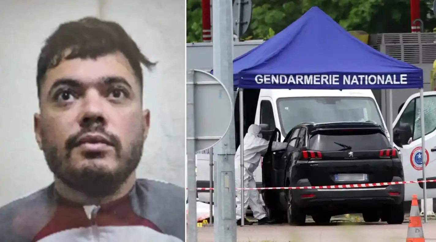 El preso fue identificado como Mohamed Amra, vinculado al crimen organizado.