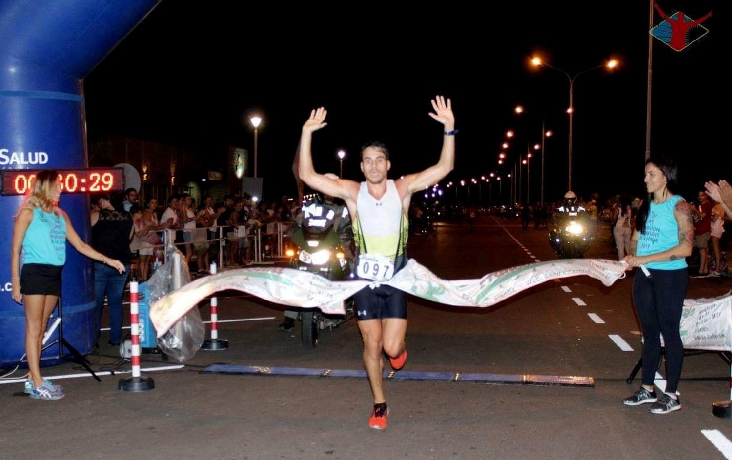 Atletismo:  Representantes locales se destacaron en la Maratón de la Playa