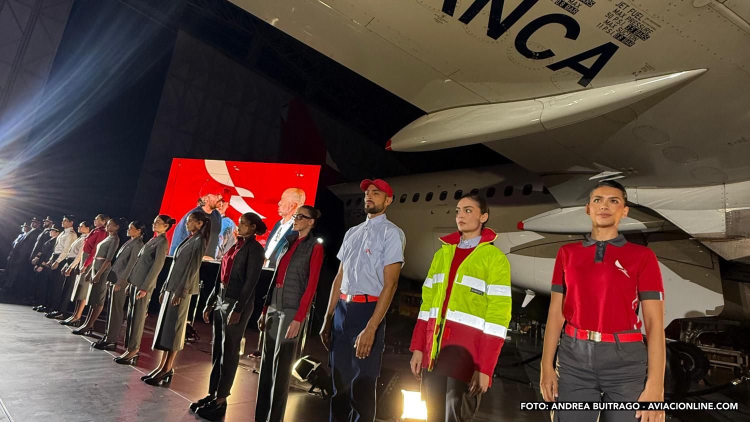 Último momento: así son los nuevos uniformes del personal de Avianca