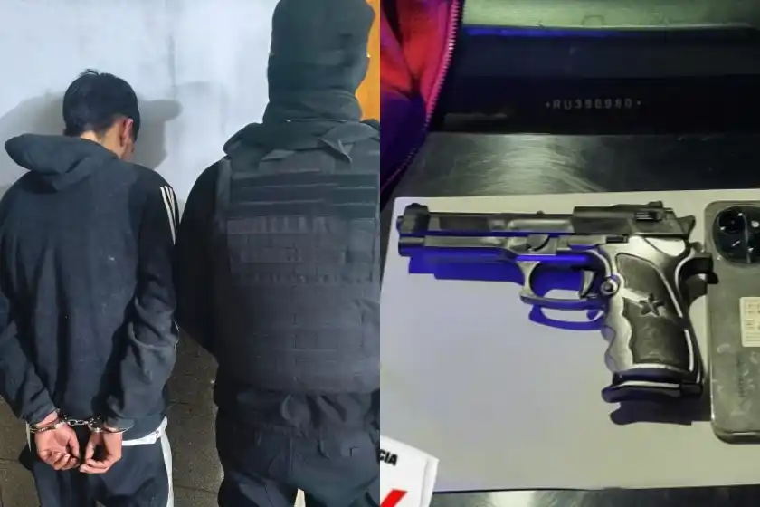 Un detenido por intentar asaltar a un chofer de Uber.