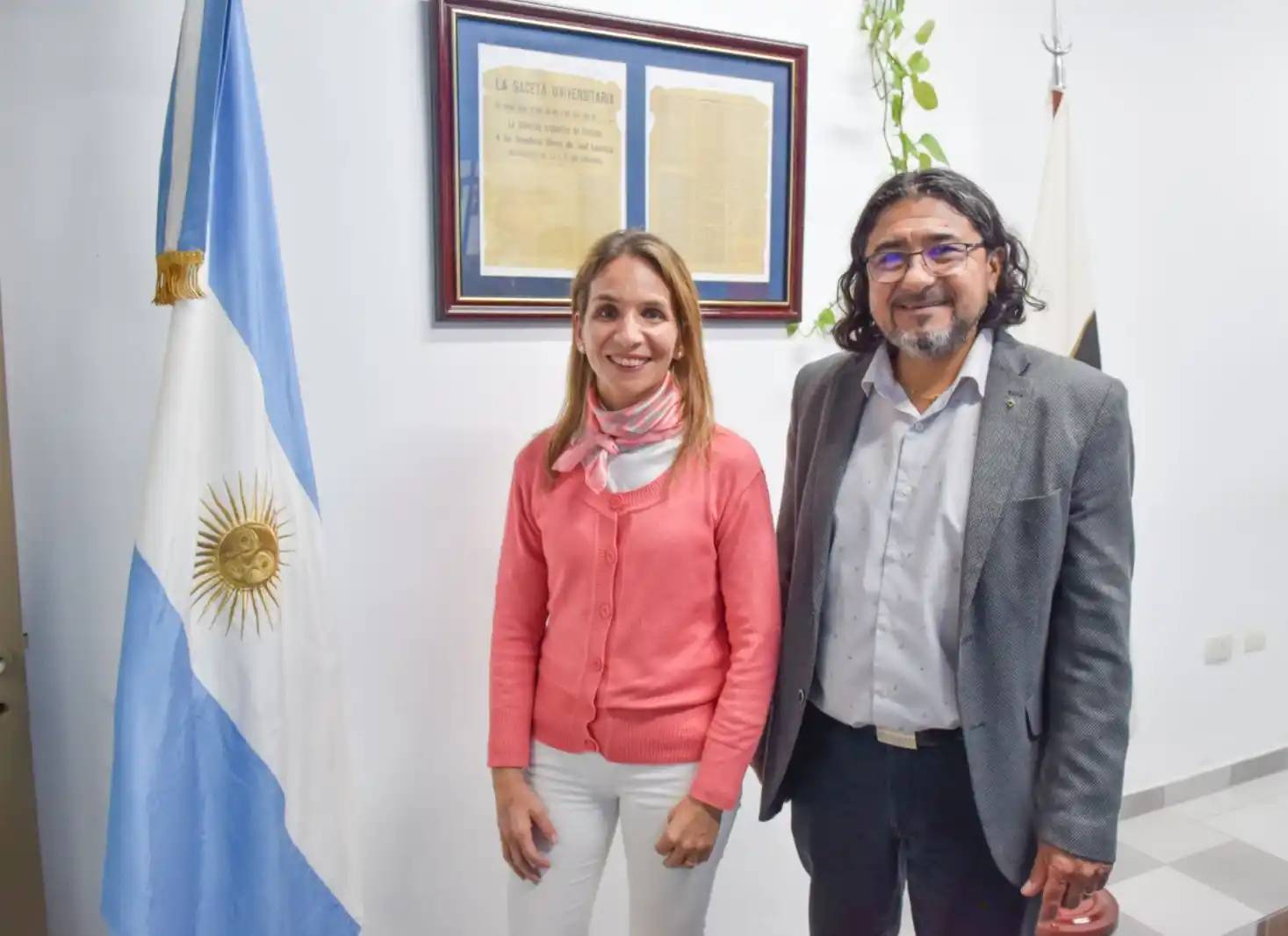 Manuela Vázquez y Alberto Toloza.