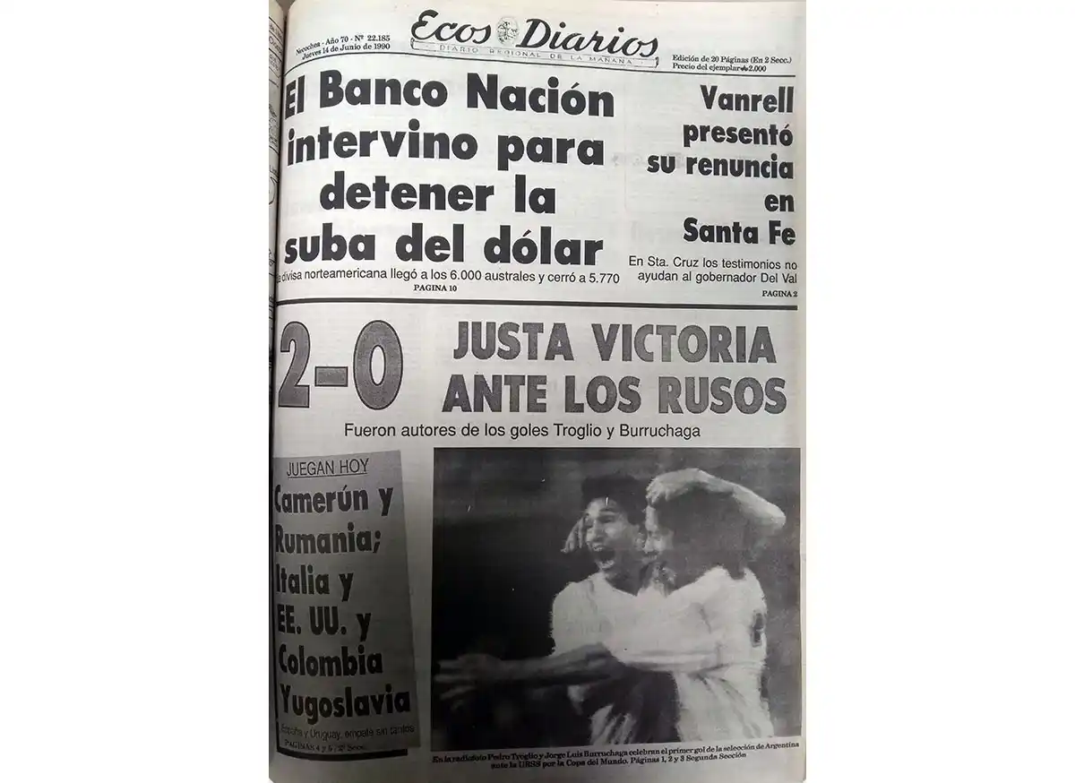 Jueves 14 de junio de 1990
