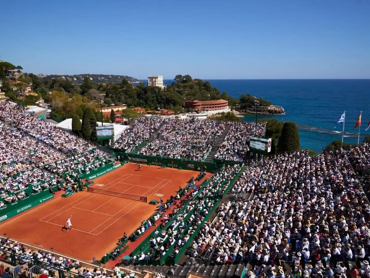 Montecarlo recibe desde hoy a cinco argentinos en el Master 1000.Foto: ATP