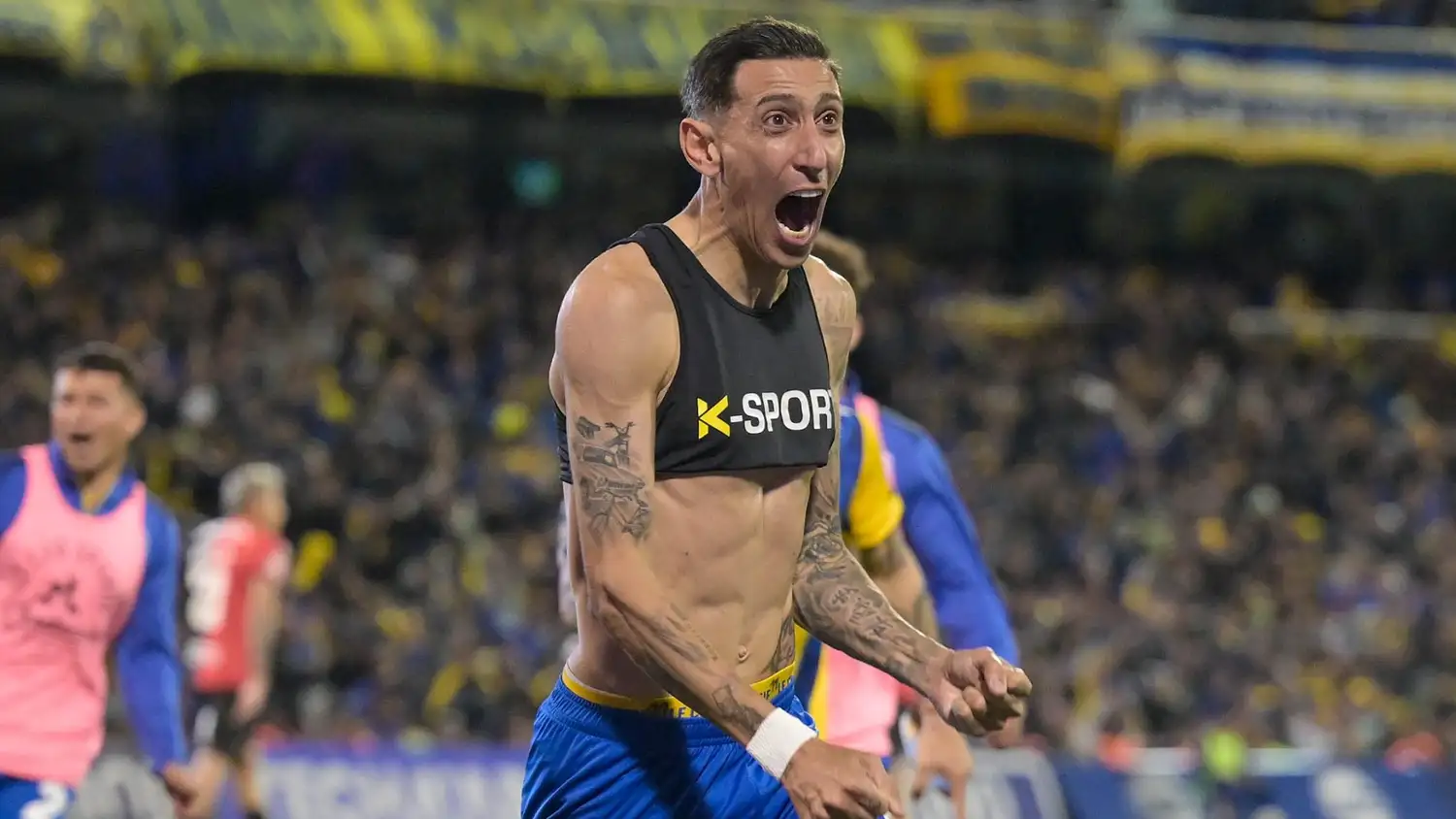 Di María vivió otra jornada imborrable.