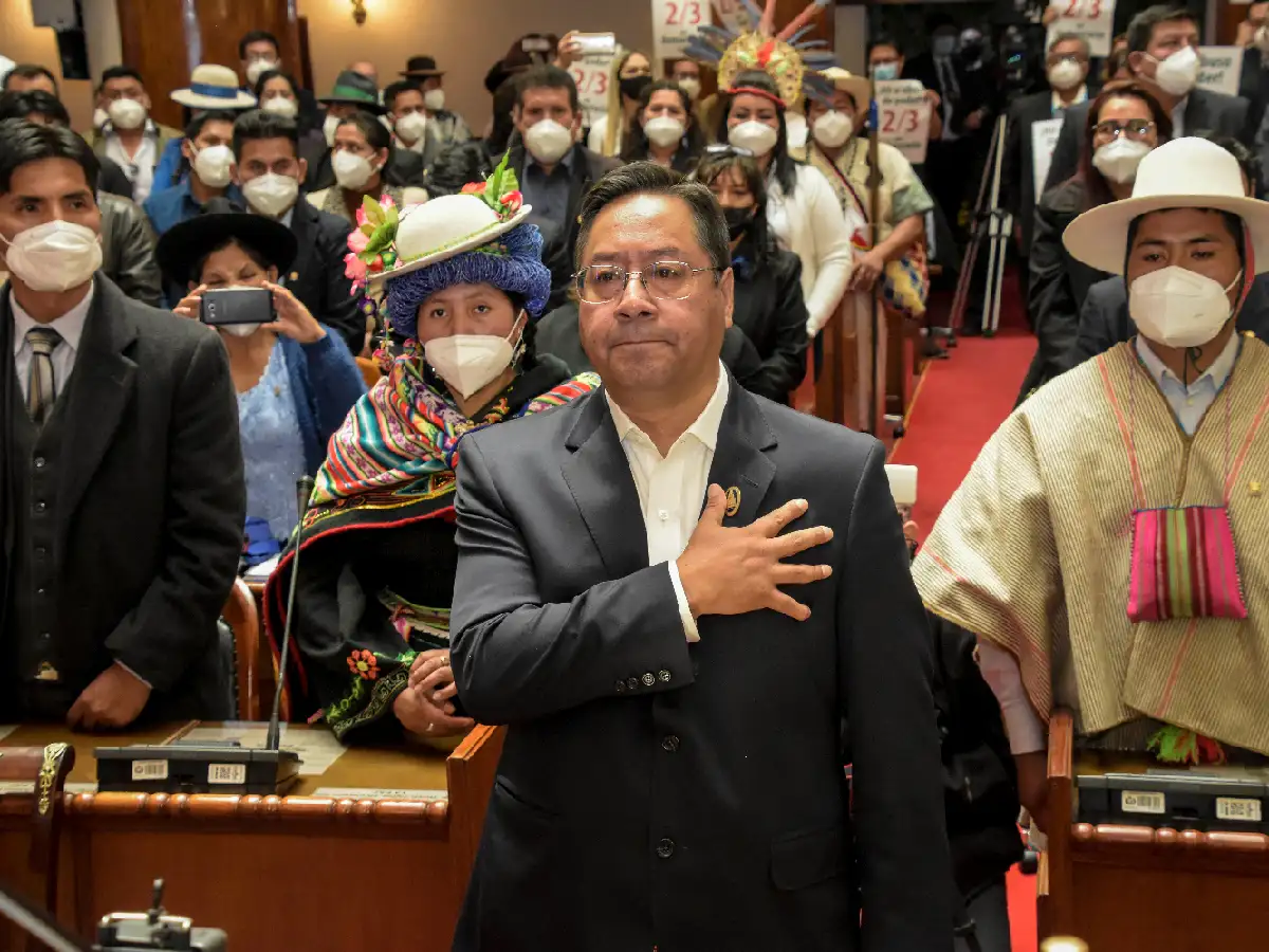Asumió Arce como presidente en Bolivia con un discurso conciliador