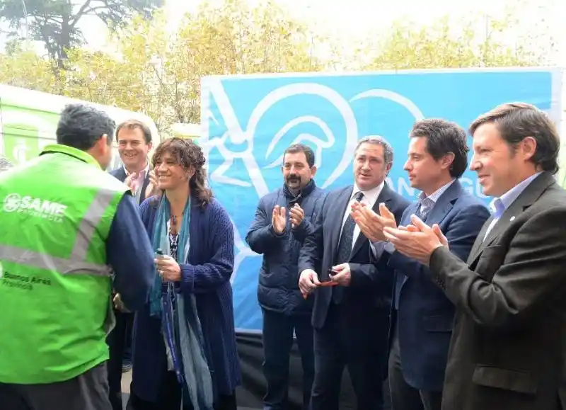 San Miguel: Méndez presentó el SAME junto a la Ministra Ortiz