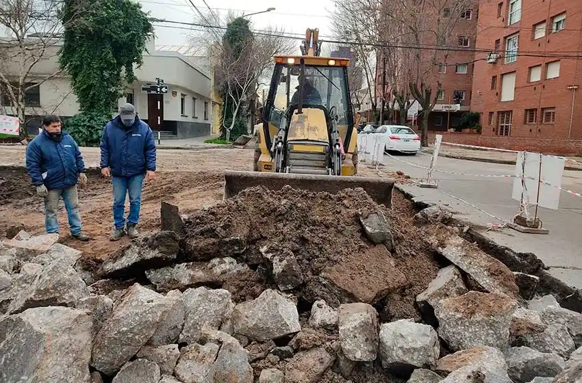 Miércoles: cortes de tránsito por obras viales en distintos puntos de Mar del Plata
