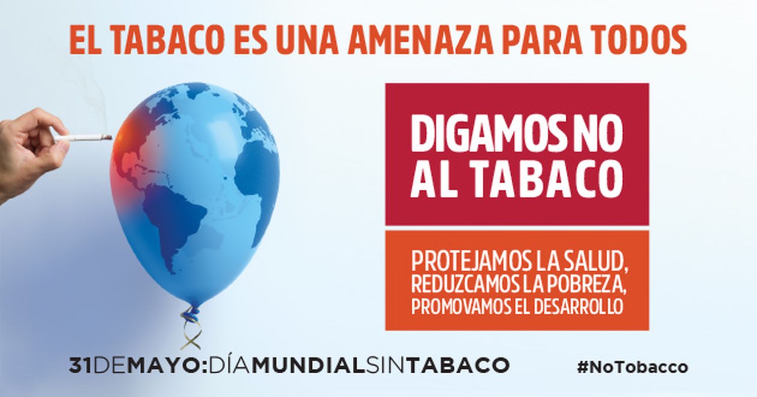 Se celebró el Día Mundial sin Tabaco