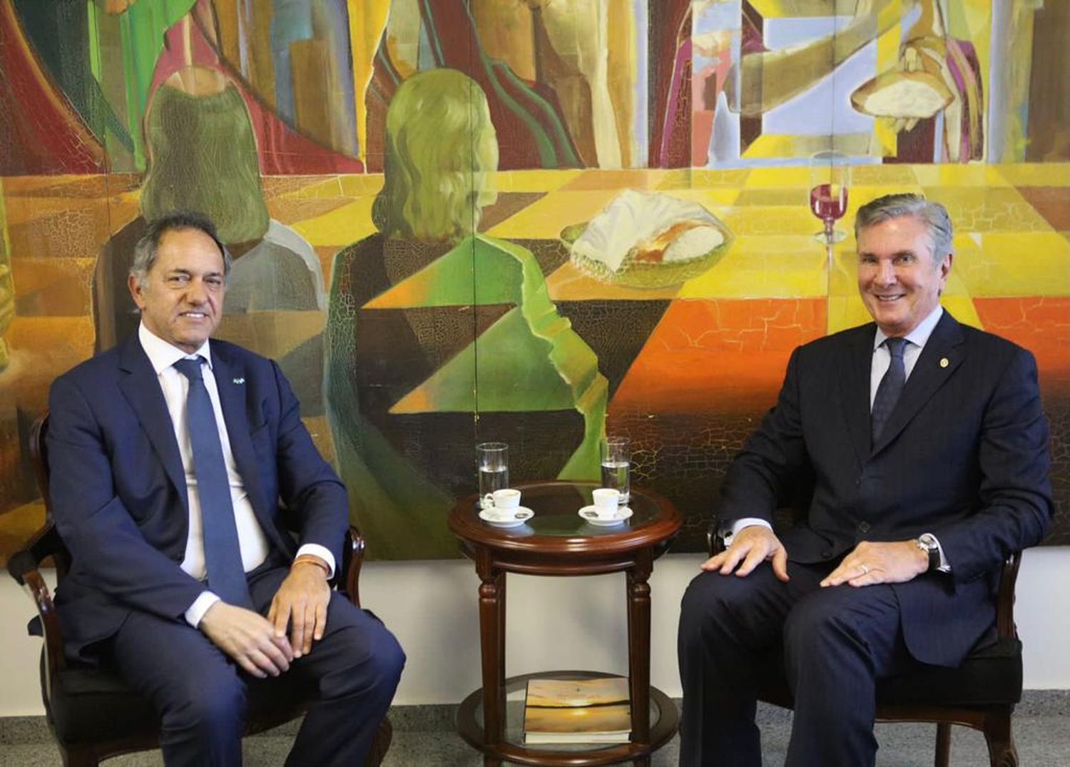 Scioli destacó el crecimiento de las exportaciones argentinas a Brasil