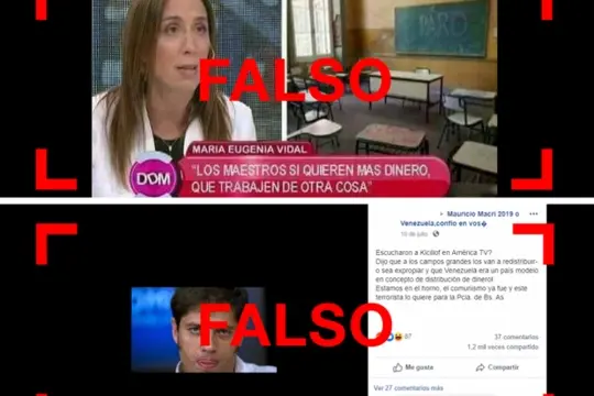 Mensajes agresivos y viralización de fake news: la campaña sucia a la orden del día