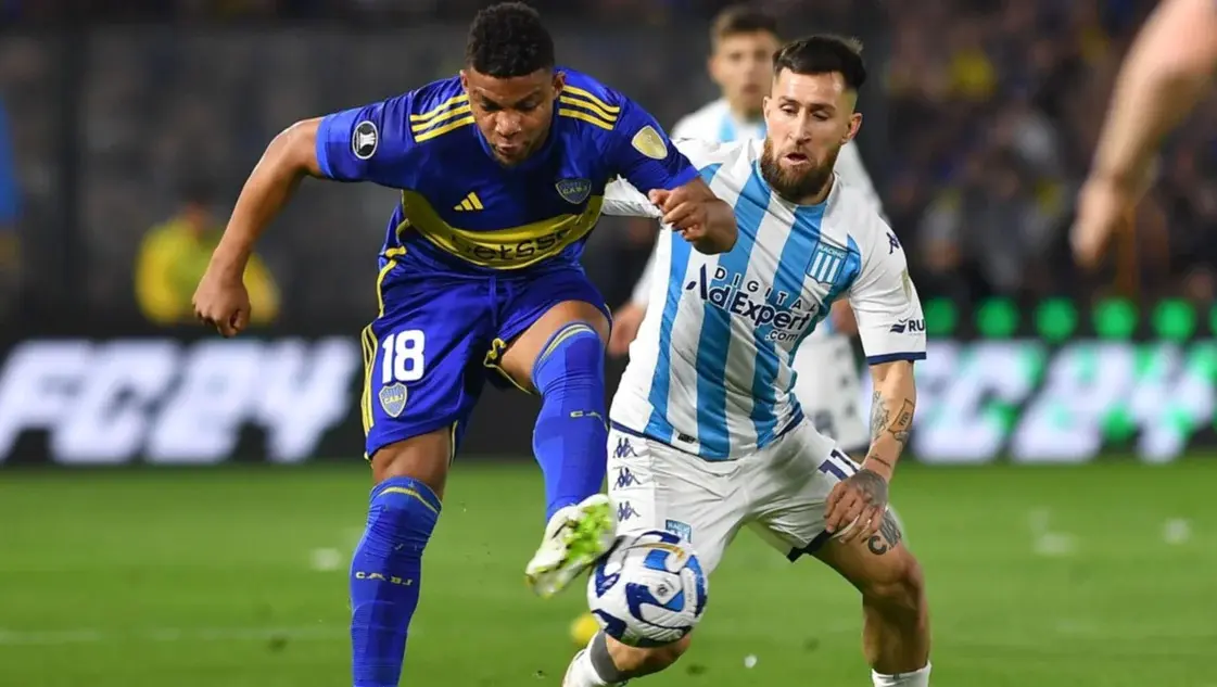 En la Bombonera, Boca y Racing no se sacaron ventaja por los cuartos de final