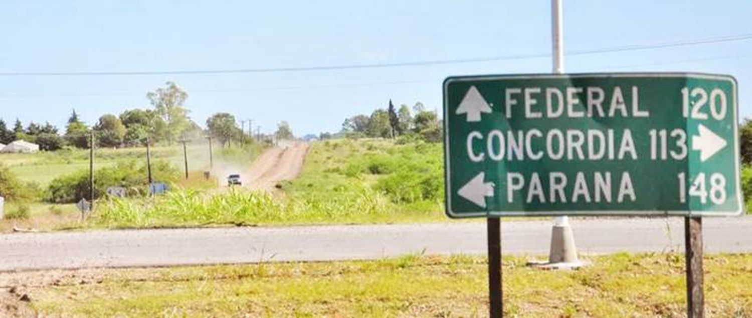 Alertan por el robo sistemático de señales  de tránsito en rutas entrerrianas