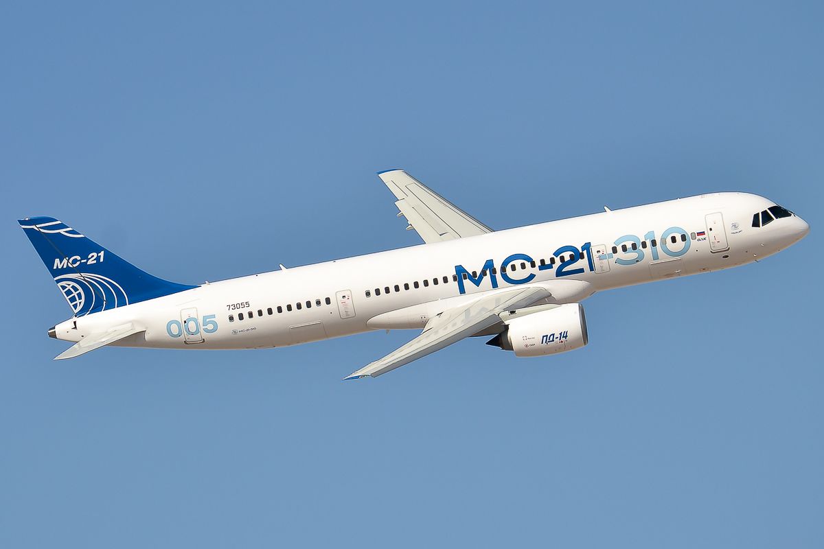 Yakovlev avanza con el desarrollo del MC-21-210 para competir con los Airbus A220 y Embraer E2