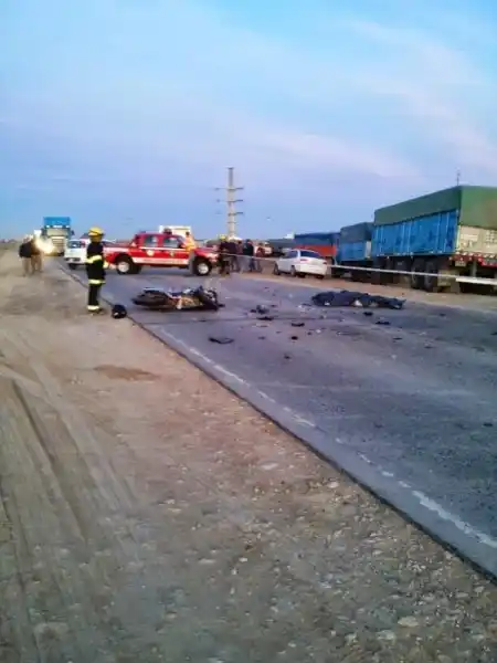 Murió un motociclista tras un accidente en Bahía Blanca