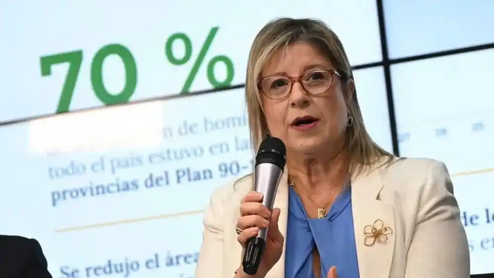 La ministra de Seguridad, Alejandra Monteoliva.