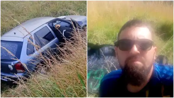 "Ser socio de esta sociedad me puede matar": Son fanas de La Renga, volcaron en la ruta pero lograron llegar al recital