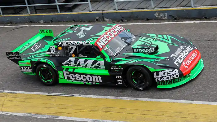 Positiva jornada de pruebas en el Ford de Juan Bautista