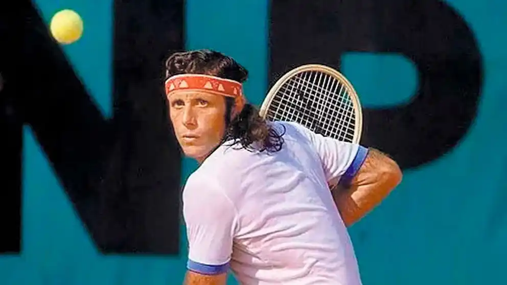 Guillermo Vilas, el marplatense por adopción que instaló el tenis entre los argentinos.