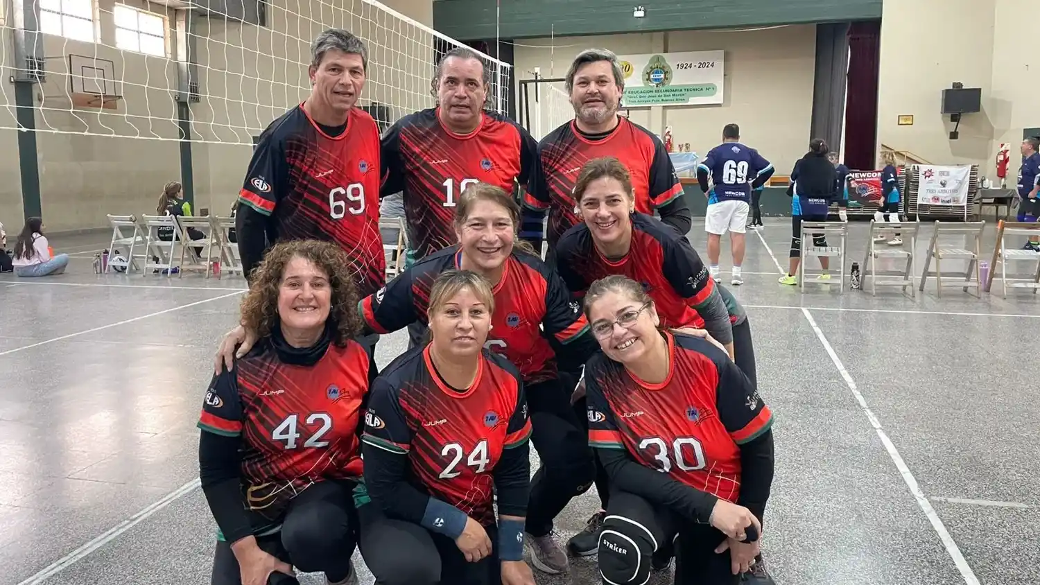 El equipo de TAV en la categoría +50
