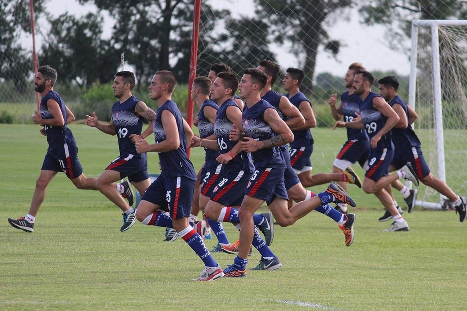 Unión retomó a los entrenamientos en Santa Fe