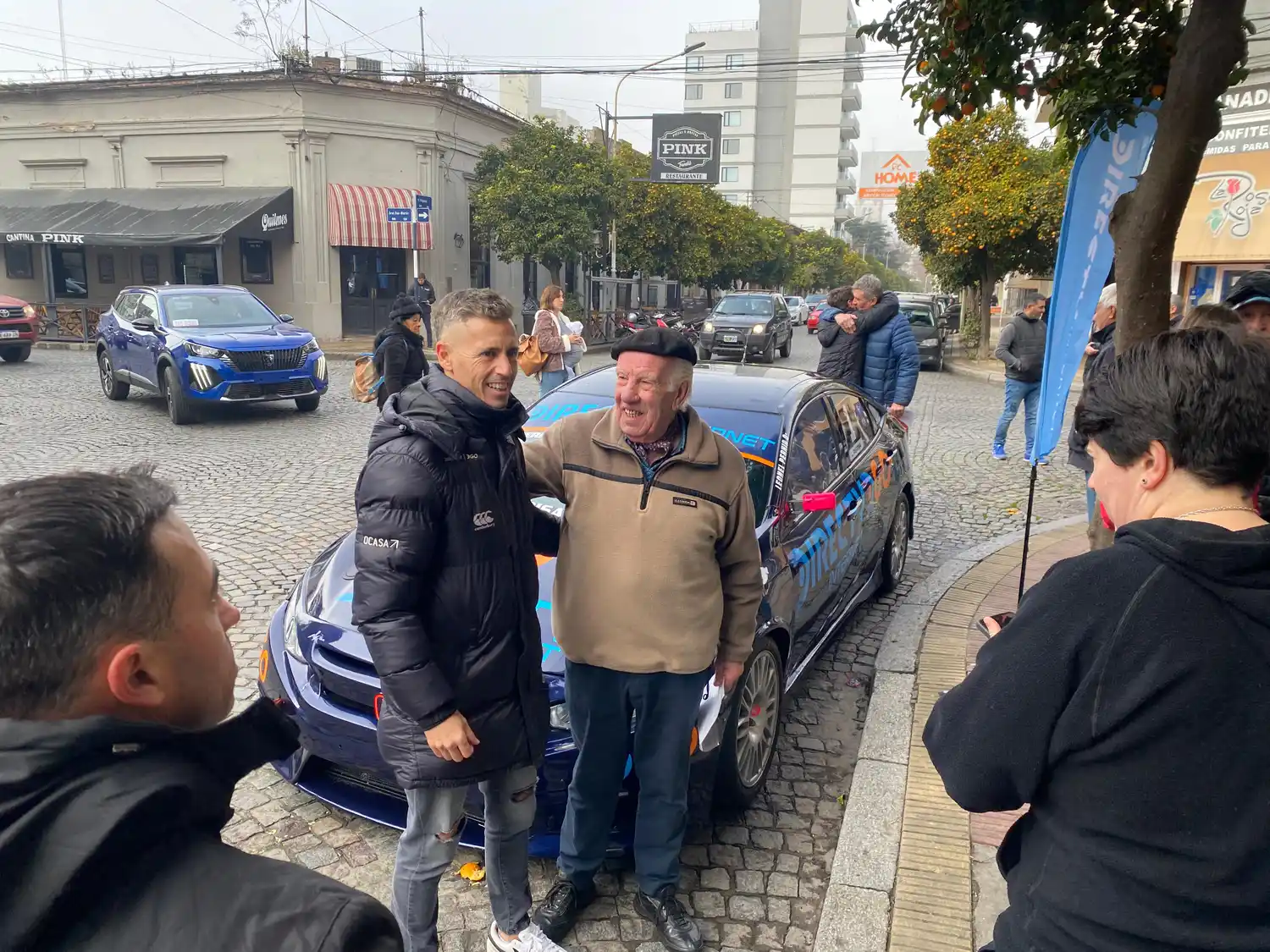 Leonel Pernía visitó Tandil