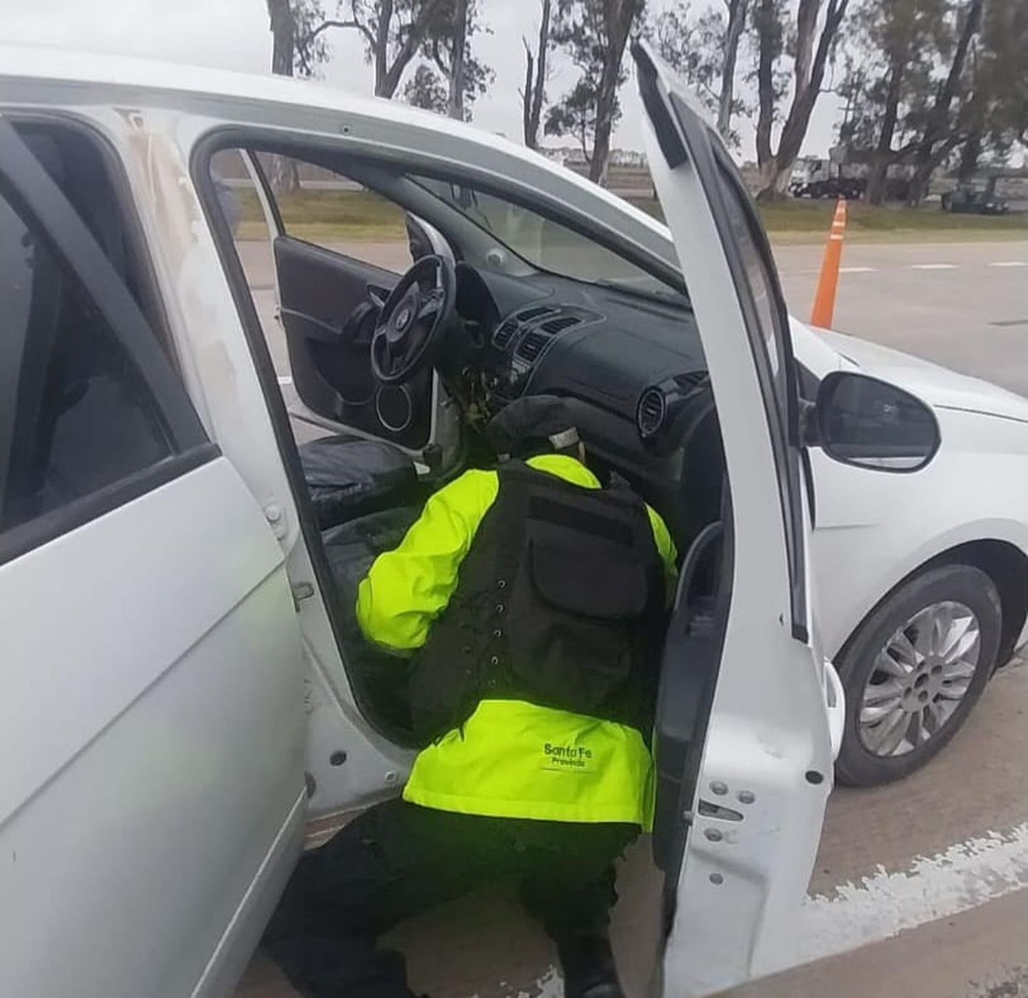 inautaron cocaina en RN19 angélica - 3