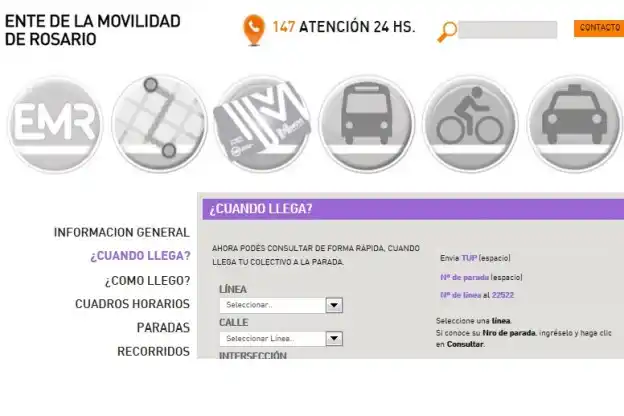 Se normalizó el funcionamiento de Cuándo Llega