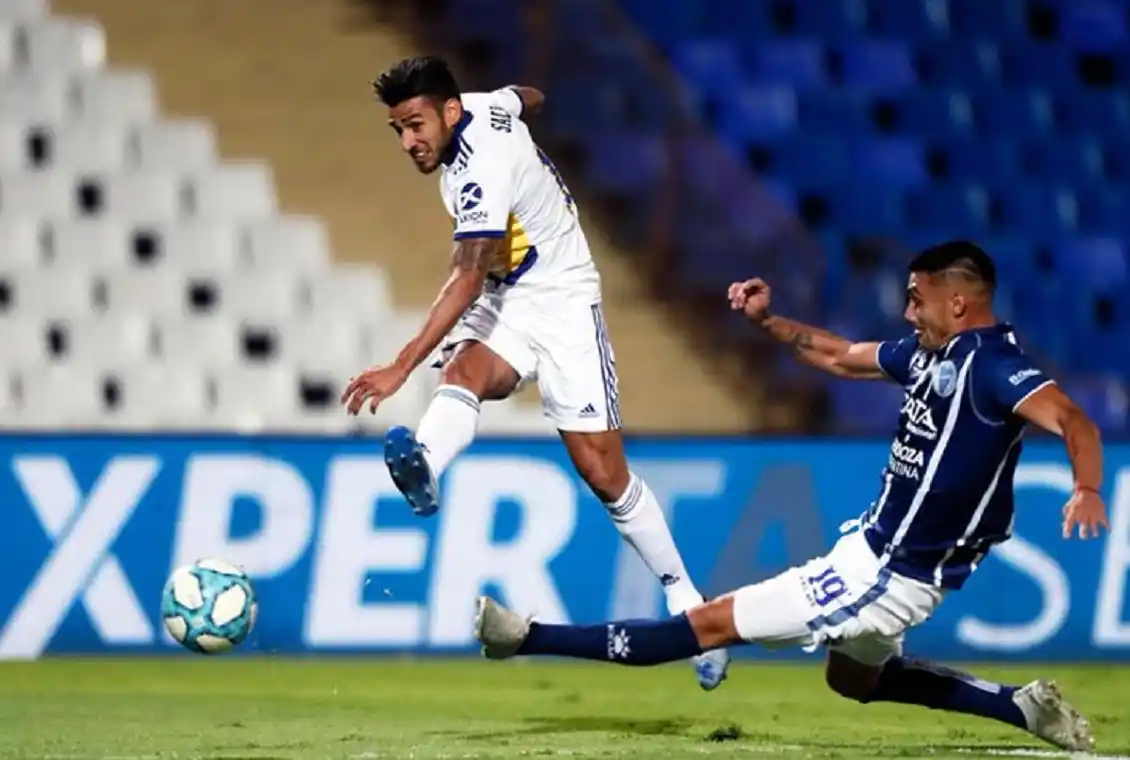 Boca no tuvo mayores dificultades y goleó a Godoy Cruz en Mendoza