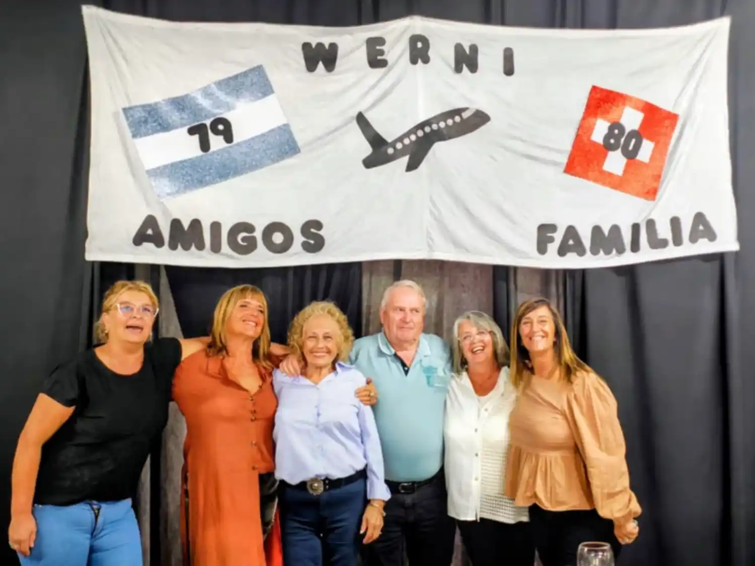 Werner Trottman y un festejo sorpresa