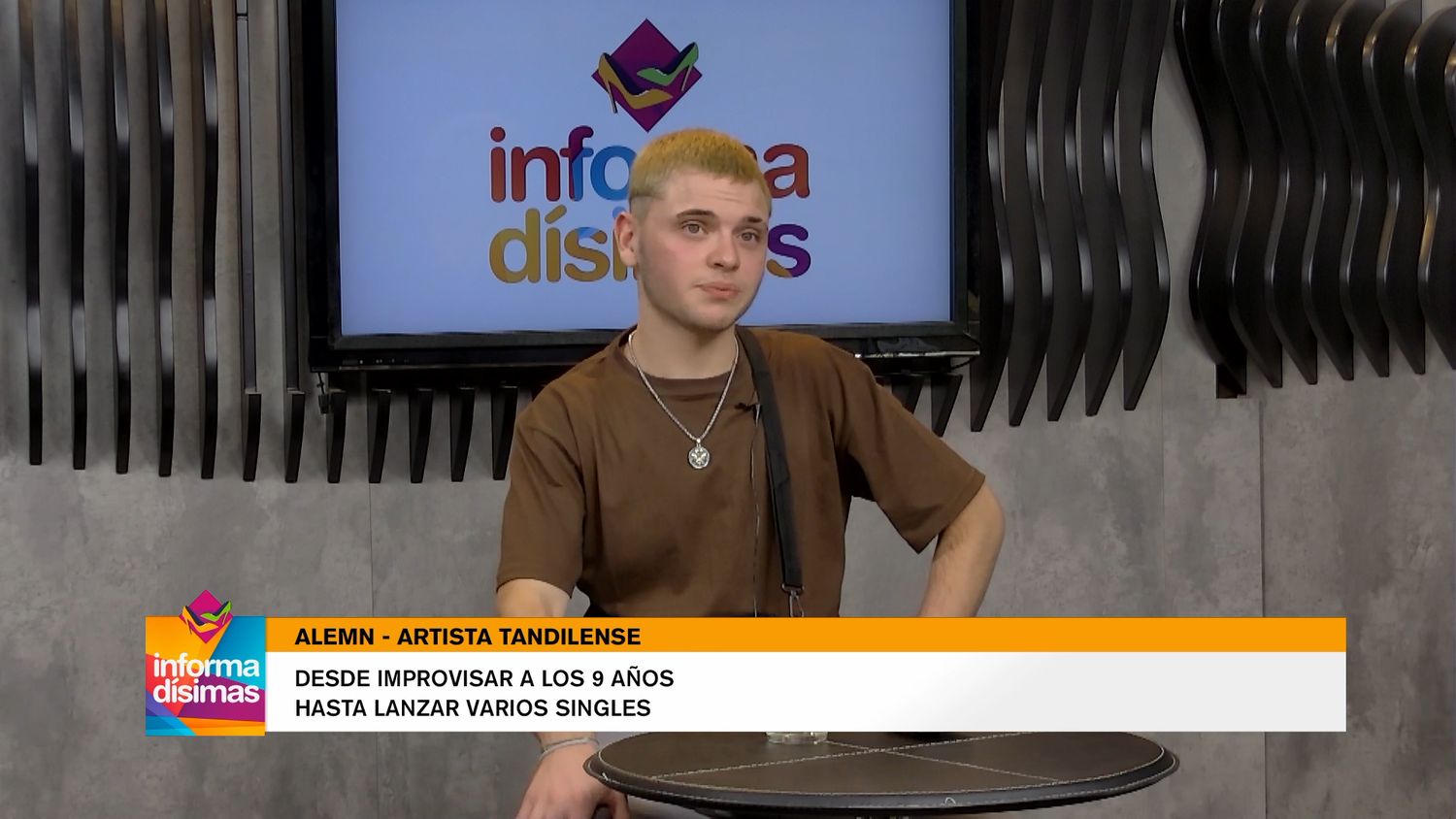 El artista local Alemn dialogó con Informadísimas
