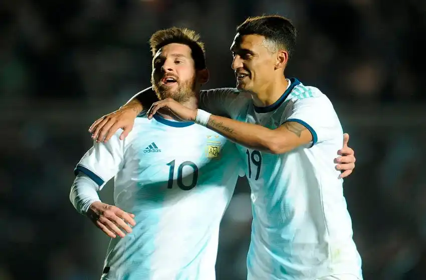 Sin despeinarse, Argentina goleó a la débil Nicaragua