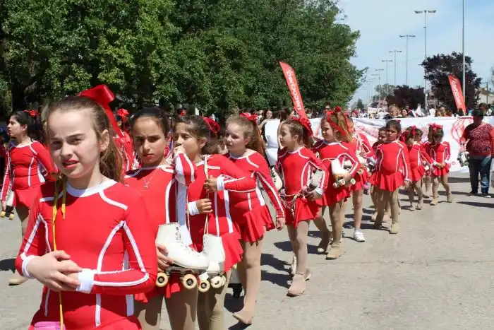 Show de cierre del año de escuelas de patín artístico