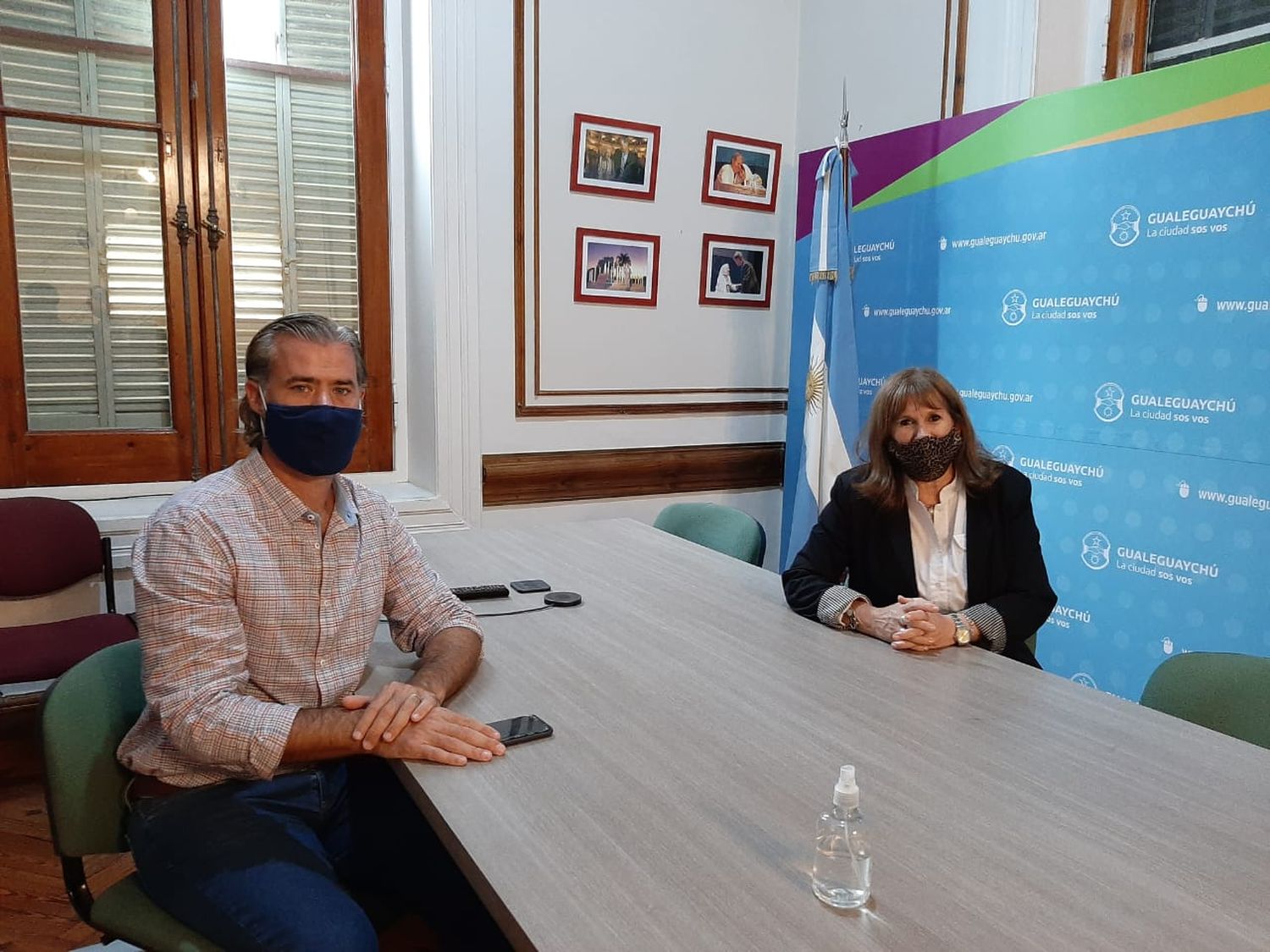 Piaggio y la CODEGU coincidieron en la necesidad de recuperar el aeródromo
