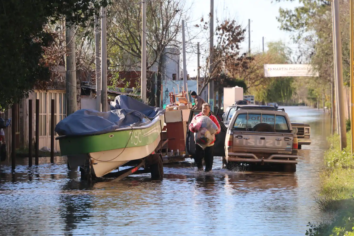 Las donaciones para los inundados se recibirán en el Hogar de Anciano