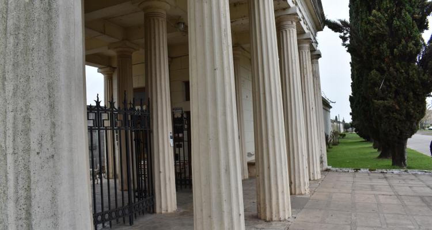 Mejoras en el cementerio a cargo de Obras Sanitarias