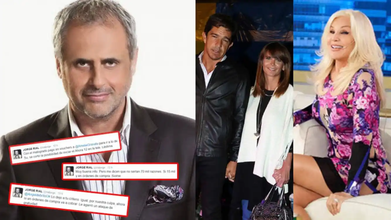 Los ácidos tuits de Rial en contra de Granata por su posible visita al programa de Susana