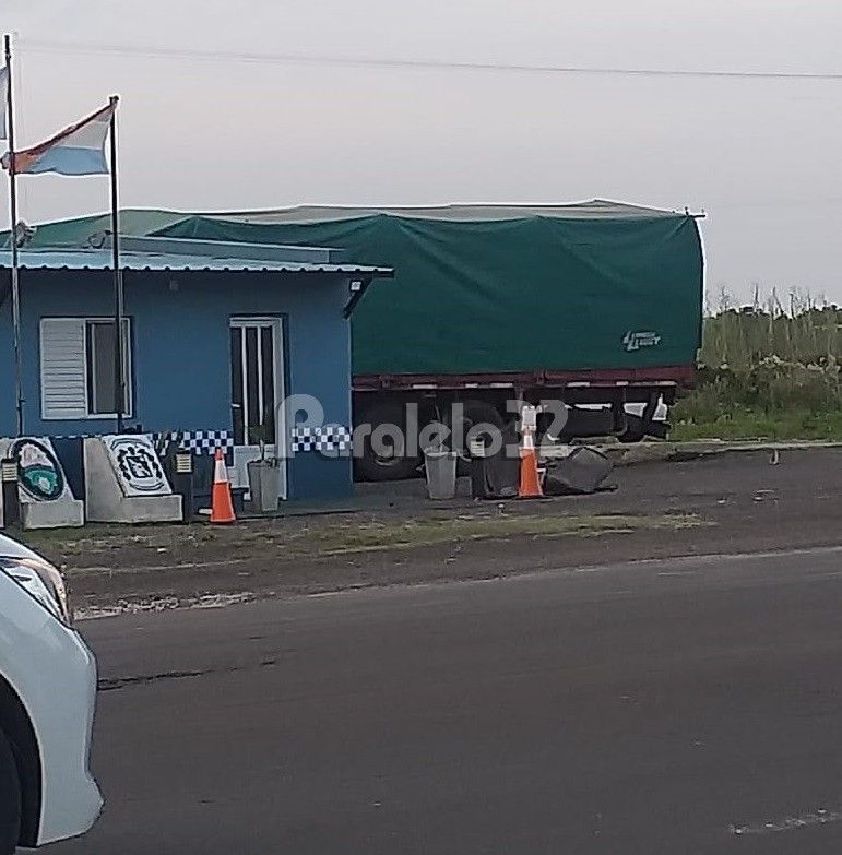 Accidente de camión en ANtelo