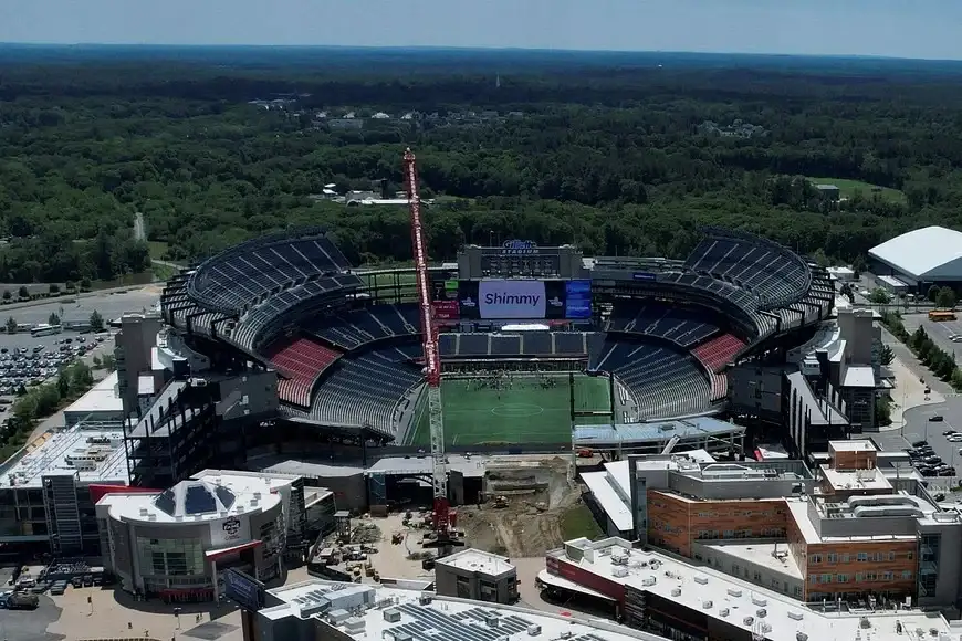 El Gillette Stadium, en Boston. Reuters.