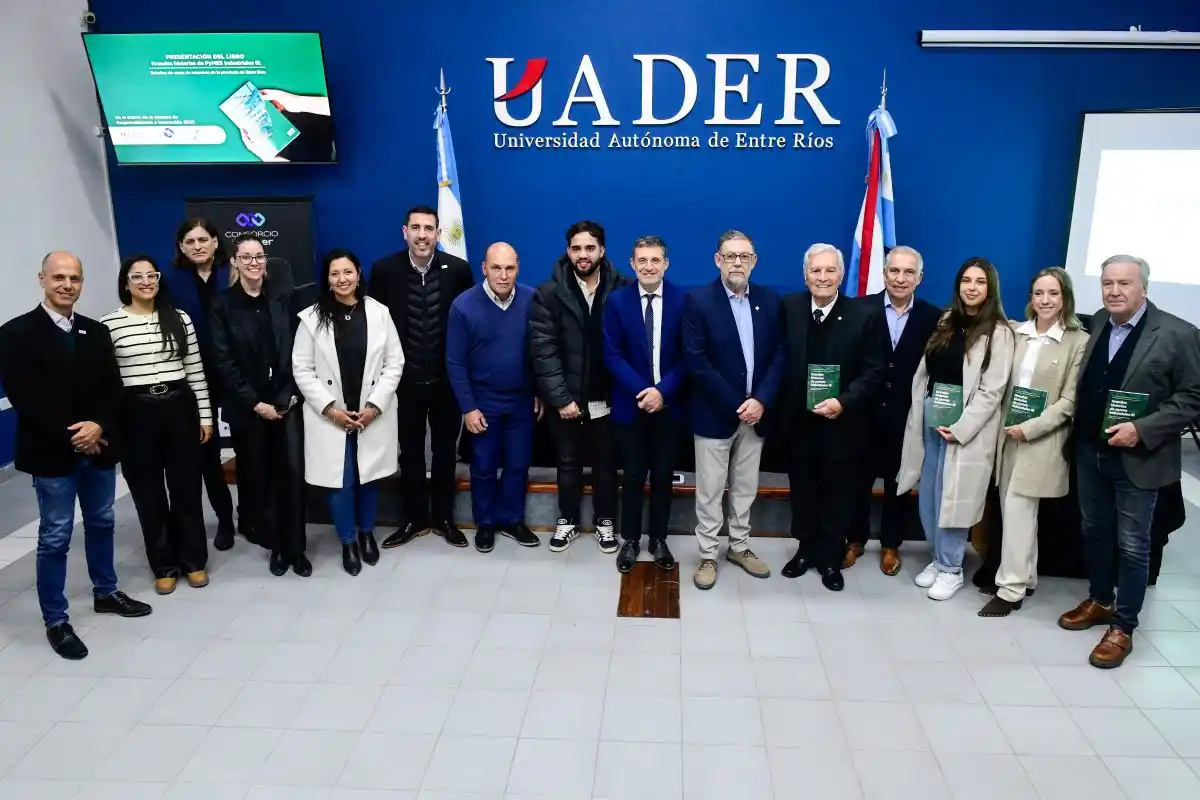 Semana de Emprendimiento e Innovación: UADER y UNRaf presentaron un libro sobre pymes industriales de Entre Ríos