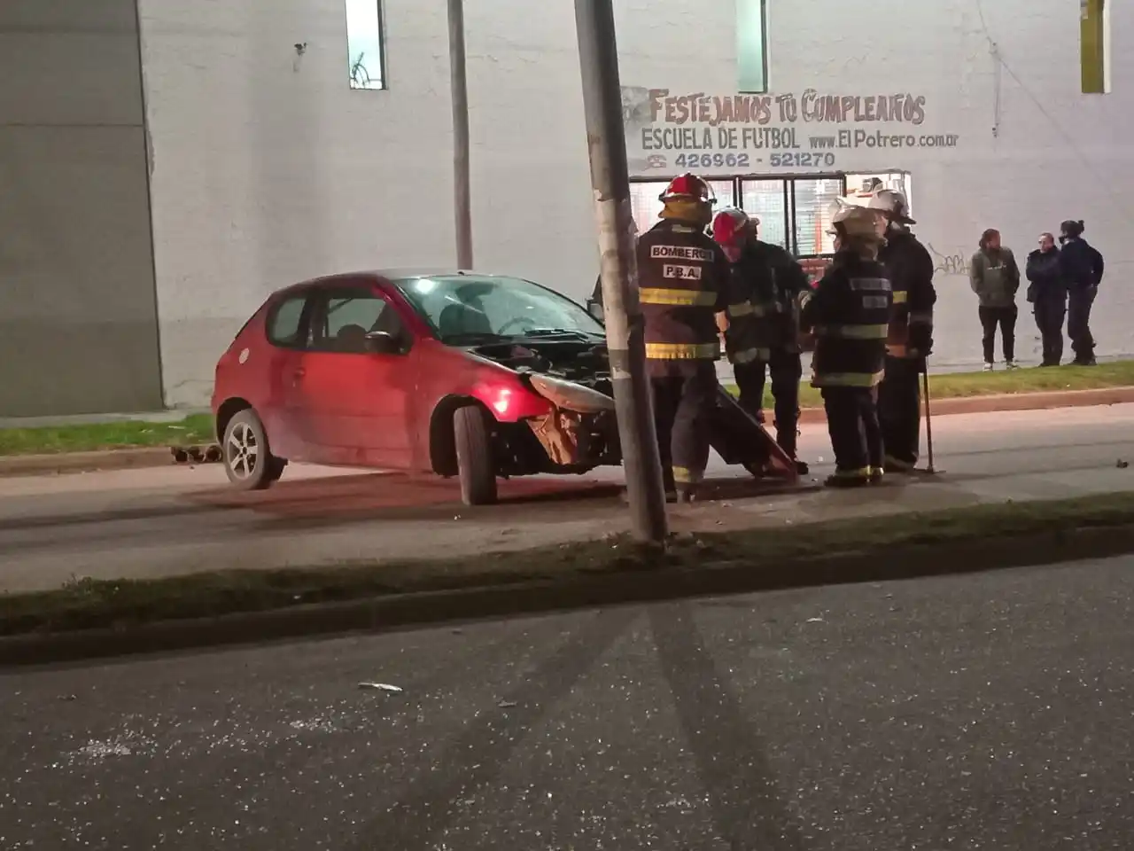 Choque en avenida 75