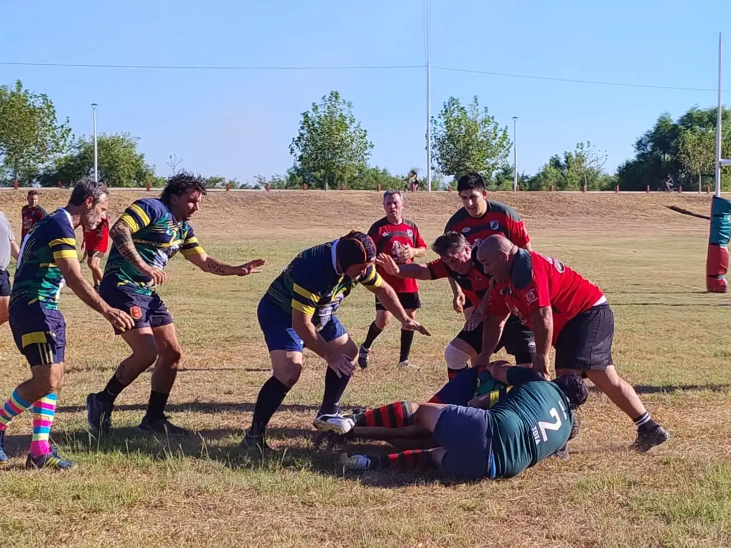 Rugby: Se realizó la duodécima edición del Ten Solidario de Veteranos de Tagüé